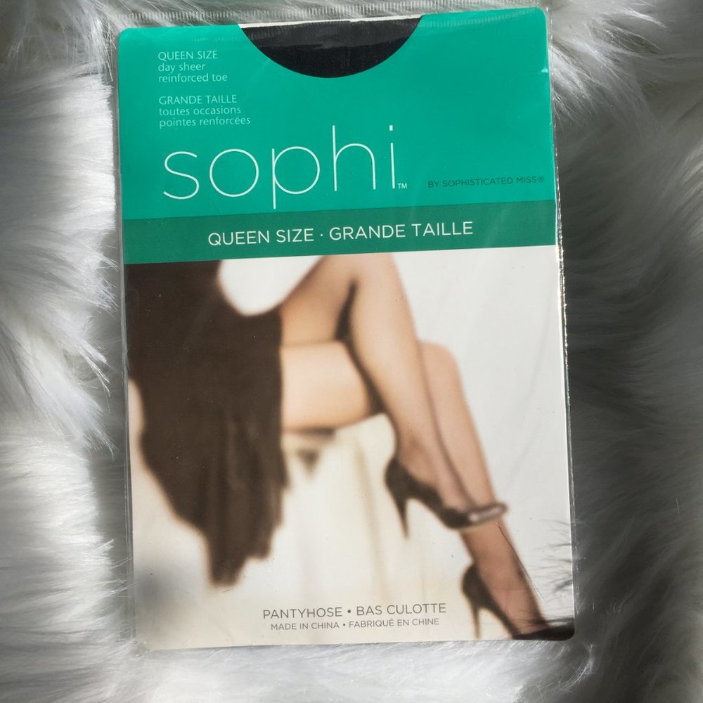 2 PAIRS - SHEER PANTYHOSE / QS - Picture 2 of 4